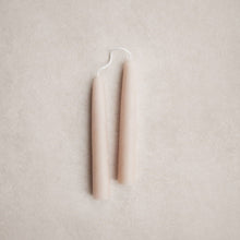 Load image into Gallery viewer, 6" Beeswax Dipped Taper Candles: Ochre