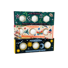 Load image into Gallery viewer, Moon Phase Abundance Bath Bomb Trio