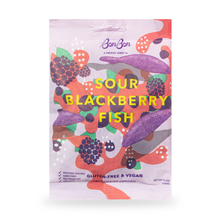 Load image into Gallery viewer, Sour Blackberry Fish - Swedish Candy 5.2oz (150g)