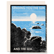 Load image into Gallery viewer, Sending You the Sun and Sea Friendship Card