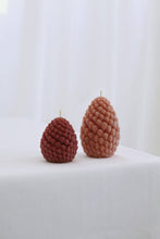 Load image into Gallery viewer, Mo&amp;Co Home Exclusive: Sculpted Beeswax Pine Cones | 2 Sizes: Large: H: 4" x D: 2 3/4"