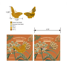 Load image into Gallery viewer, Enamel Pin: Monarch