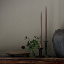 Load image into Gallery viewer, 12" Original Dipped Taper Candles: Rose