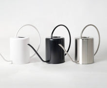 Load image into Gallery viewer, 2L Stainless Steel Watering Can: Black