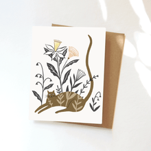 Load image into Gallery viewer, Plant Cat Card