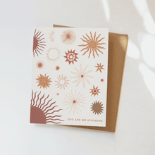 Load image into Gallery viewer, You are My Sunshine Greeting Card