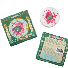 Load image into Gallery viewer, The Witching Hour Lemongrass Bath Bomb with Aventurine