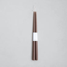 Load image into Gallery viewer, 18" Dipped Taper Candles: Clay