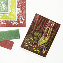 Load image into Gallery viewer, Heart of the Forest Letterpress Card