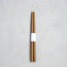 Load image into Gallery viewer, 18" Dipped Taper Candles: Parchment