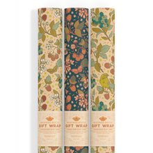 Load image into Gallery viewer, Recyclable Gift Wrap / Wrapping Paper: Berries: Plastic Free