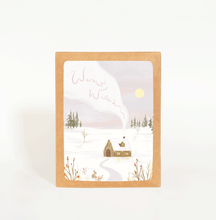 Load image into Gallery viewer, Cozy Winter Cabin Greeting Card Boxed Set of 8