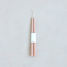 Load image into Gallery viewer, 12" Dipped Taper Candles: Parchment