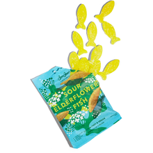 Load image into Gallery viewer, Sour Elderflower Fish - Swedish Candy 5.2oz (150g)