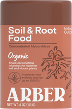 Load image into Gallery viewer, Organic Soil &amp; Root Food w Mycorrhizae 4oz