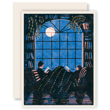 Load image into Gallery viewer, Reading Together Letterpress Card