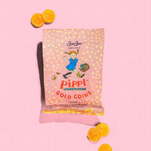 Load image into Gallery viewer, Pippi Longstocking Gold Coins - Swedish Candy 4.2oz (120g)