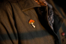 Load image into Gallery viewer, Mushroom Enamel Pin 1.25”