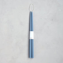 Load image into Gallery viewer, 18" Dipped Taper Candles: Smoke