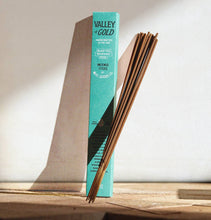 Load image into Gallery viewer, Valley of Gold Incense Sticks – Wildflowers, Rose &amp; Rosemary | Slow Burning, 20-Pack