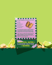 Load image into Gallery viewer, Cashew Lime Crisp- Chocolate Covered Dates