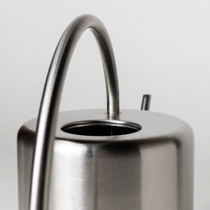 2L Stainless Steel Watering Can: White