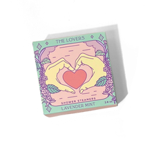 Load image into Gallery viewer, The Lovers Shower Steamer Set in Lavender Mint
