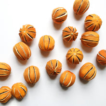 Load image into Gallery viewer, Dried Fruit - Whole Slit Orange: Bag of 9 - Orange