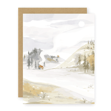 Load image into Gallery viewer, Winterscape Card