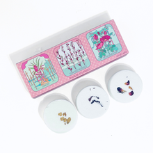 Load image into Gallery viewer, Floral Tarot Shower Steamer Set with botanicals