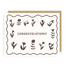Load image into Gallery viewer, Congratulations Flowers Card