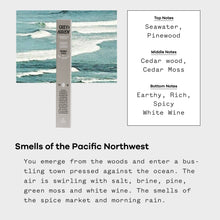 Load image into Gallery viewer, Greyhaven Incense Sticks – Sea Air, Pinewood &amp; Moss | Slow Burning, 20-Pack