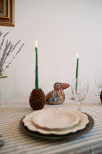 Load image into Gallery viewer, Beeswax Asparagus Candle Taper Pair (2)