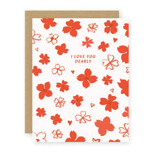 Load image into Gallery viewer, Dogwood Hearts Card