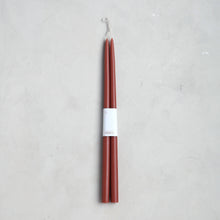 Load image into Gallery viewer, 18" Dipped Taper Candles: Parchment