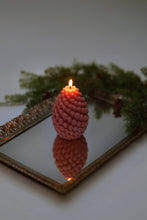 Load image into Gallery viewer, Mo&amp;Co Home Exclusive: Sculpted Beeswax Pine Cones | 2 Sizes: Large: H: 4" x D: 2 3/4"