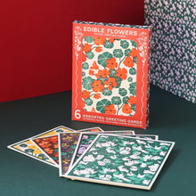 Load image into Gallery viewer, Pansies (Red) Letterpress Card