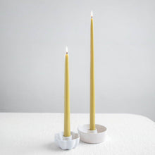 Load image into Gallery viewer, 12" Dipped Taper Candles: Greige