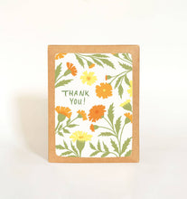 Load image into Gallery viewer, Marigold Thank You Card: Single Card