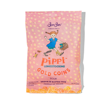 Load image into Gallery viewer, Pippi Longstocking Gold Coins - Swedish Candy 4.2oz (120g)