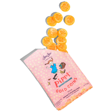 Load image into Gallery viewer, Pippi Longstocking Gold Coins - Swedish Candy 4.2oz (120g)