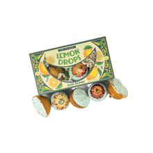 Load image into Gallery viewer, Natural Lemon Drop Bath Bomb Gift Set made with Lemon + MInt