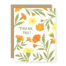 Load image into Gallery viewer, Marigold Thank You Card: Single Card