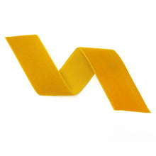 Load image into Gallery viewer, Gold Swiss Velvet Ribbon: 50mm / 11Yard Retail Roll