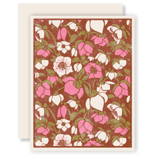 Load image into Gallery viewer, Hellebore (Pink) Letterpress Card
