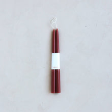 Load image into Gallery viewer, 12" Original Dipped Taper Candles: Rose