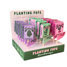 Load image into Gallery viewer, Garden + Gift Seed Planting Pop Collection With Stand