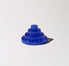 Load image into Gallery viewer, Glass Meso Incense Holder - Cobalt