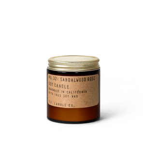 Sandalwood Rose - 3.5 oz Mini Travel Candle (Case Pack of 6)