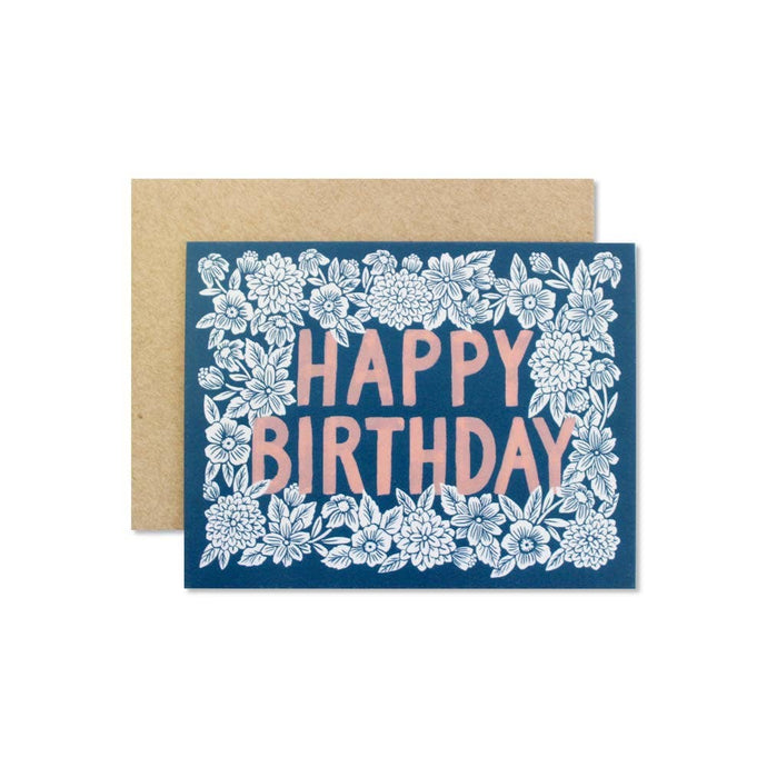 Floral Birthday Card